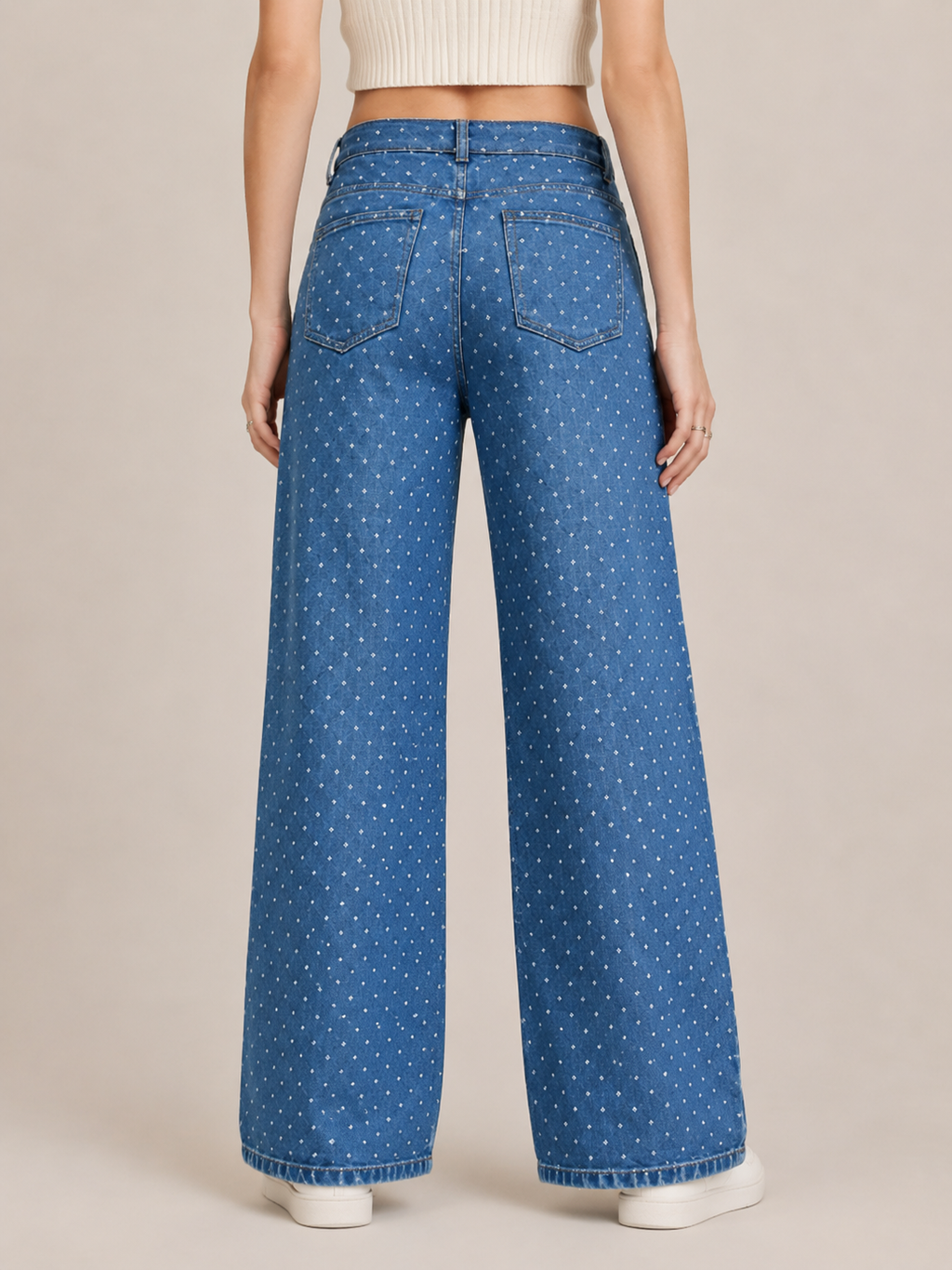 Relaxed Straight Leg Casual Pants