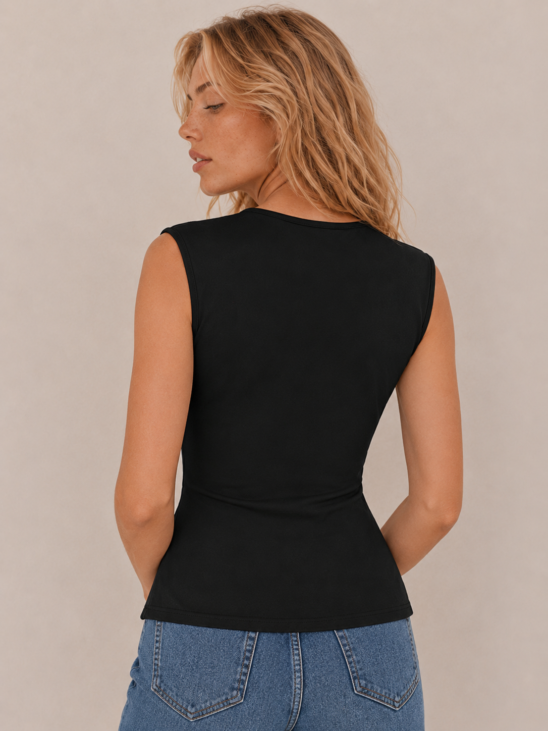 Asymmetrical Fitted Top