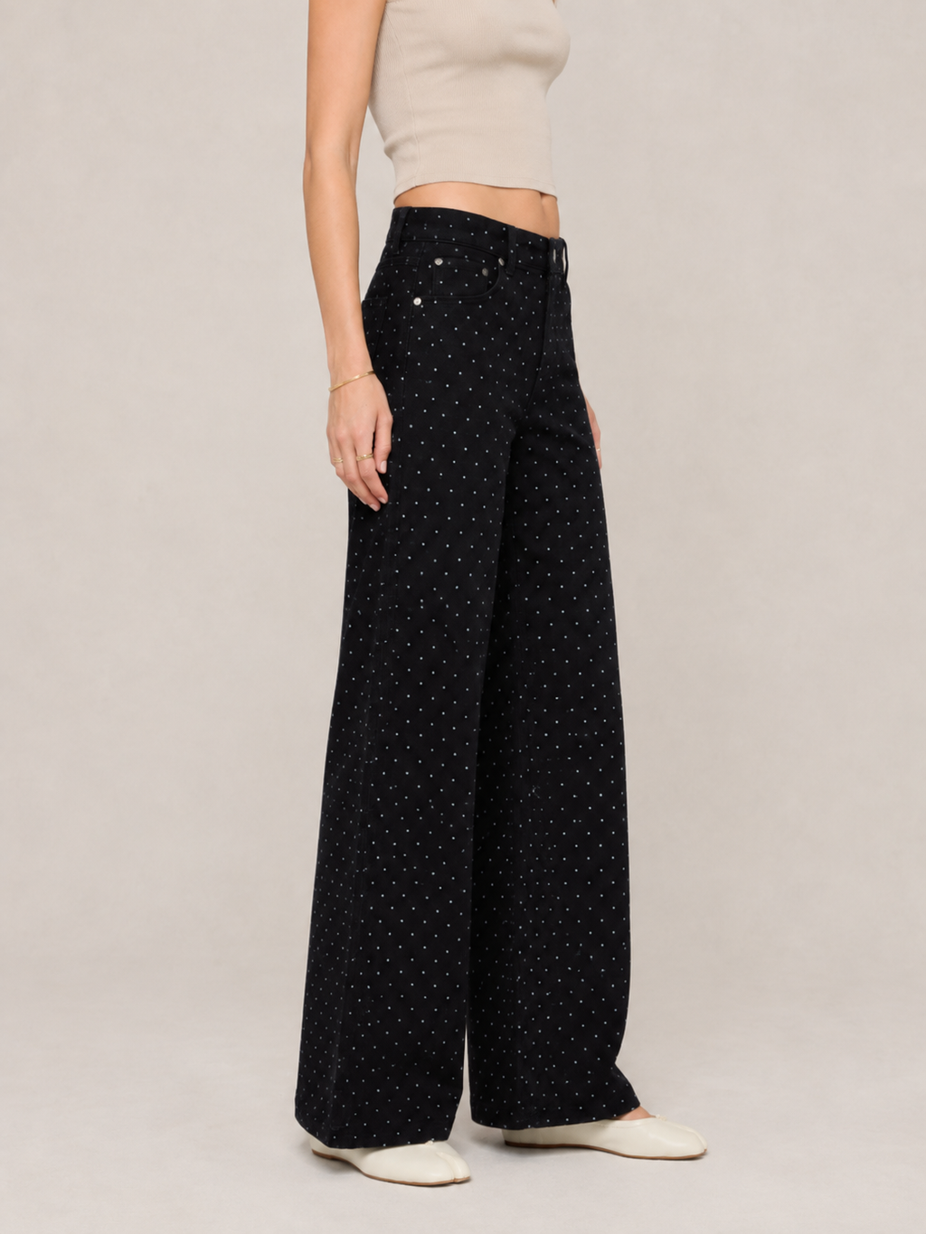Relaxed Straight Leg Casual Pants